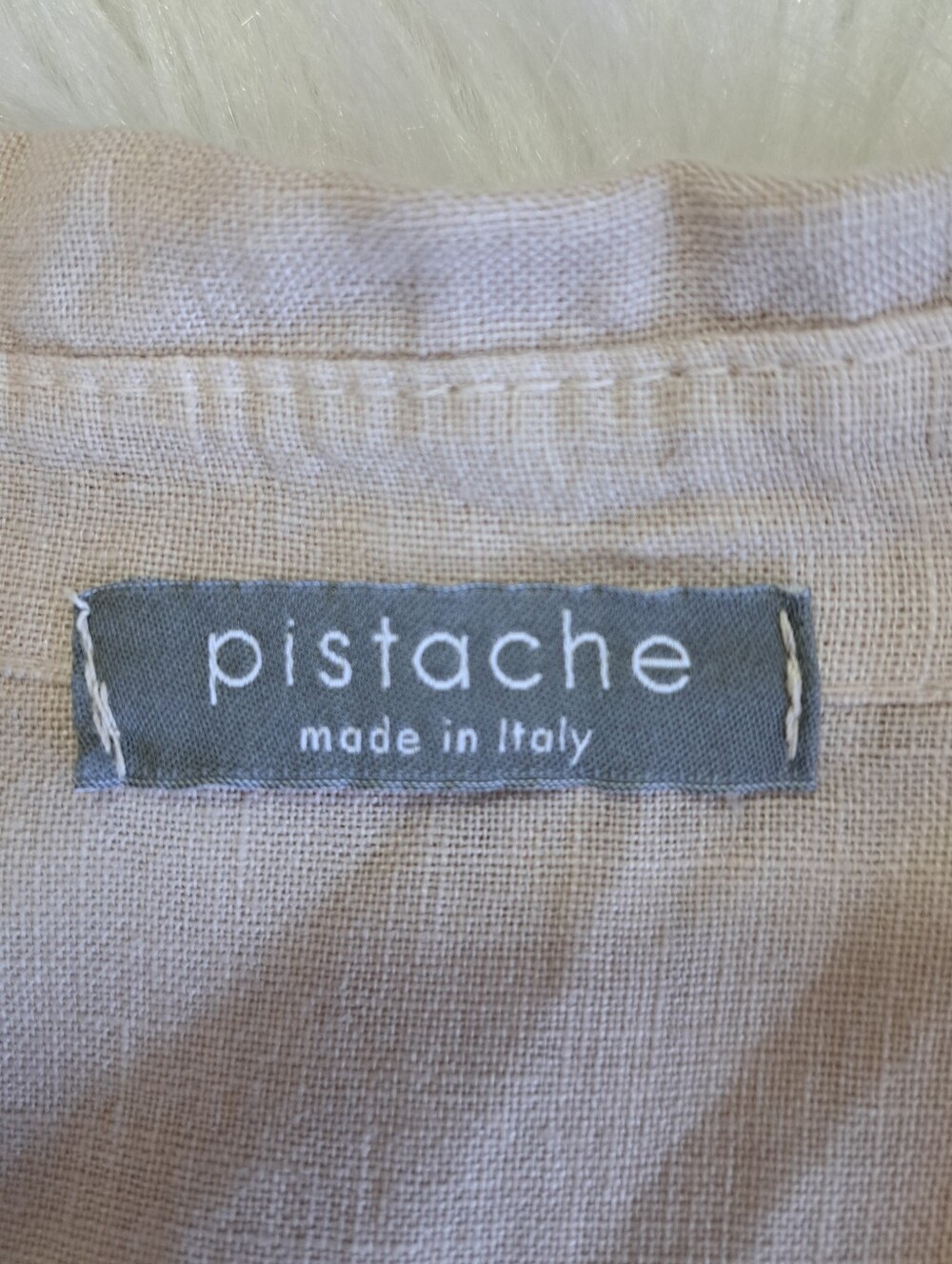 Italian Linen Dress - Picture 8 of 9